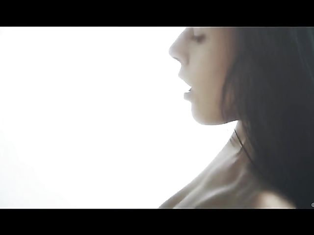 Erotic sex with raven-haired euro babe Lexi Layo