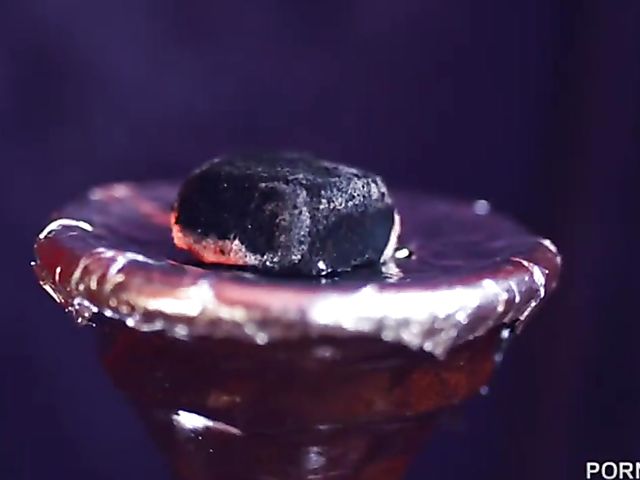 Huge tits belly dancer Arabelle Raphael gets throated and fucked