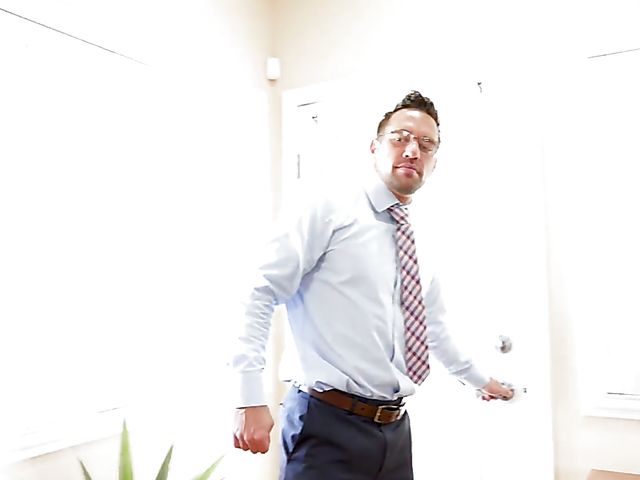 Exotic MILF with real big tits Anissa Kate gets railed in the office