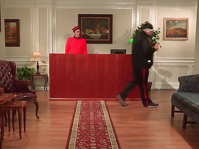 Lesbian femdom in a hotel with asian Asa Akira