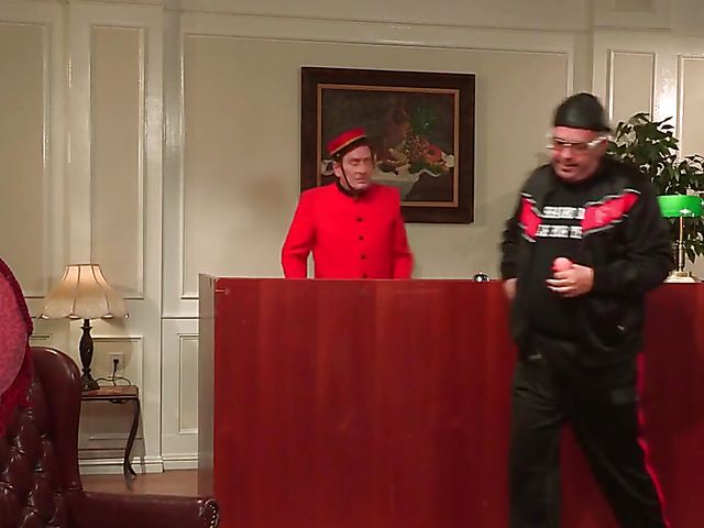 Lesbian femdom in a hotel with asian Asa Akira