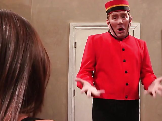 Lesbian femdom in a hotel with asian Asa Akira