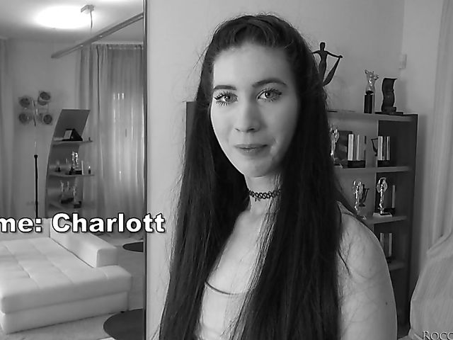 Charlotte Shay - 18 years old casting with Rocco Siffredi