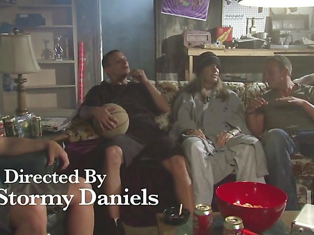 Hot blonde MILF Stormy Daniels fucks so hard