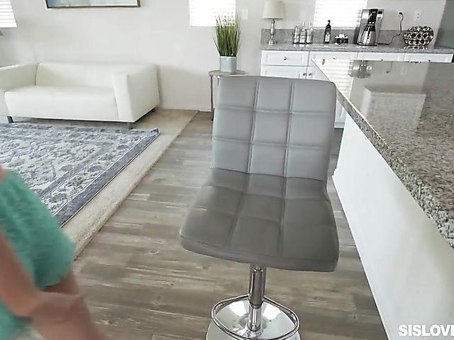 Teen asian Vina Sky sucks her stepbrother and gets fucked