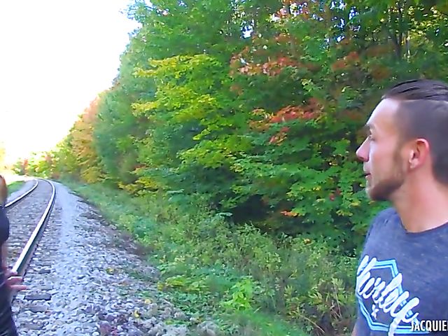 Public fun on the highway and outdoor quickie with Nicky