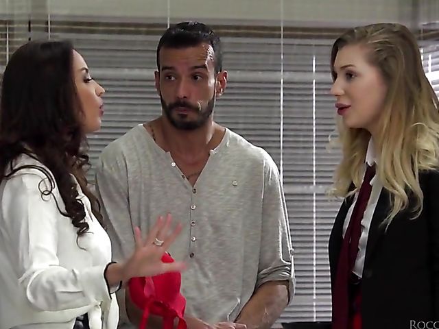 Anissa Kate & Vyvan Hill - MILF and teen get ass fucked