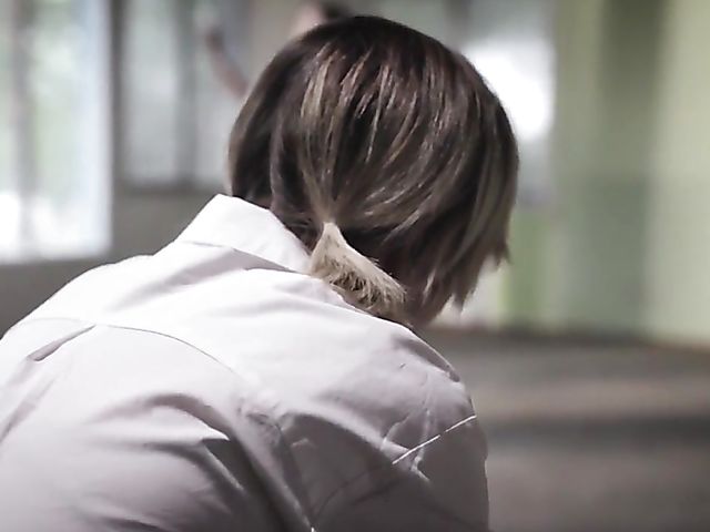 Whitney Wright & Eliza Jane - Schoolgirl threesome with a hard drinker