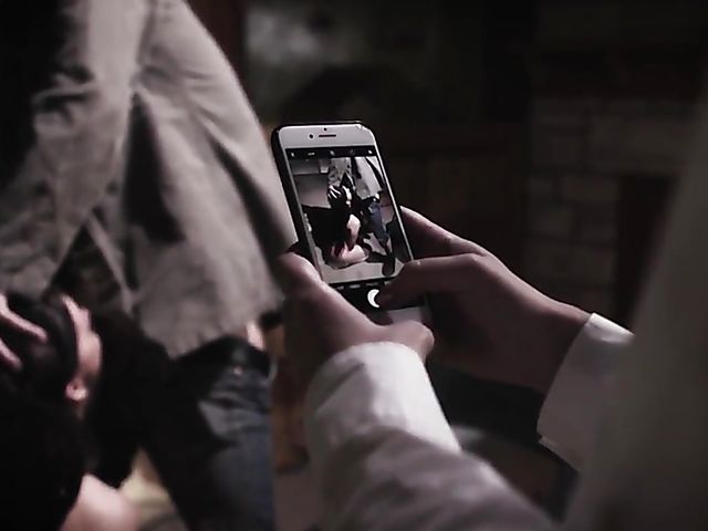 Whitney Wright & Eliza Jane - Schoolgirl threesome with a hard drinker