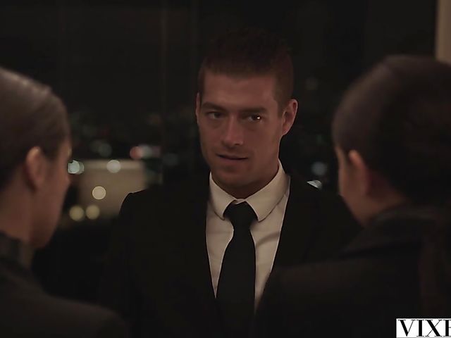 Kinky threesome with sex slaves Ariana Marie and Sofi Ryan