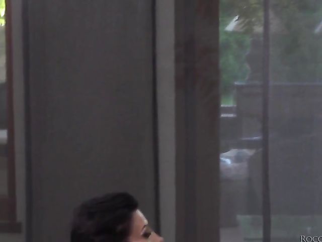 Luna Melba - Redhead DP with Rocco's pals