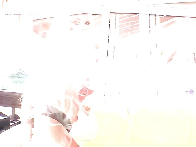 Curvy blonde with boobs for days Autumn Hues