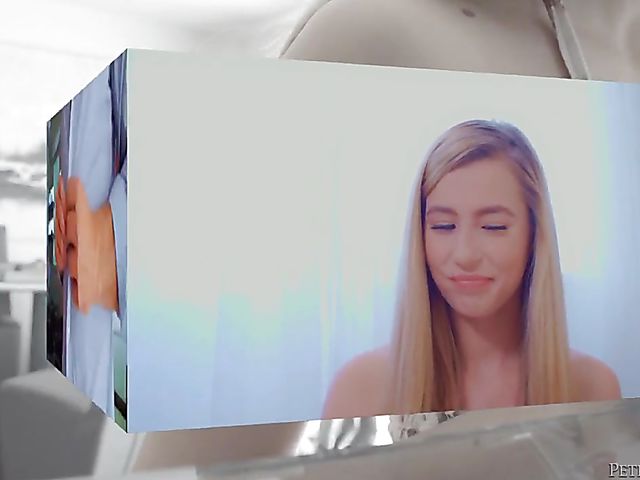 Nasty teen Carolina Sweets fucks the dream cock