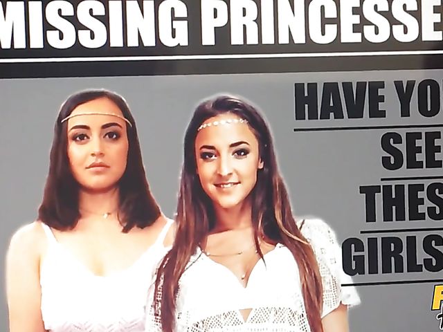 Amirah Adara & Yasmeena - Two girls suck cock and get pounded