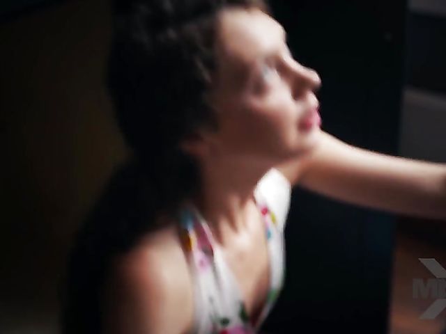 Flat chested teen Elena Koshka can see the future