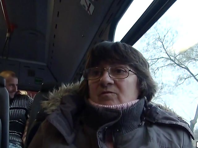 Public bus sex with seductive girl Bonnie