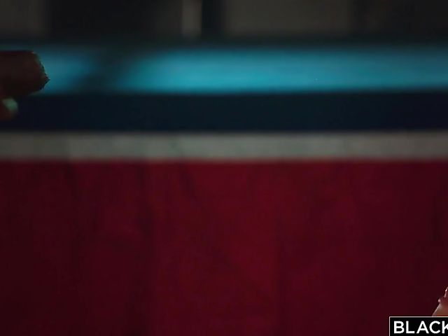 Two black cocks for hot reporter Tori Black in the gym