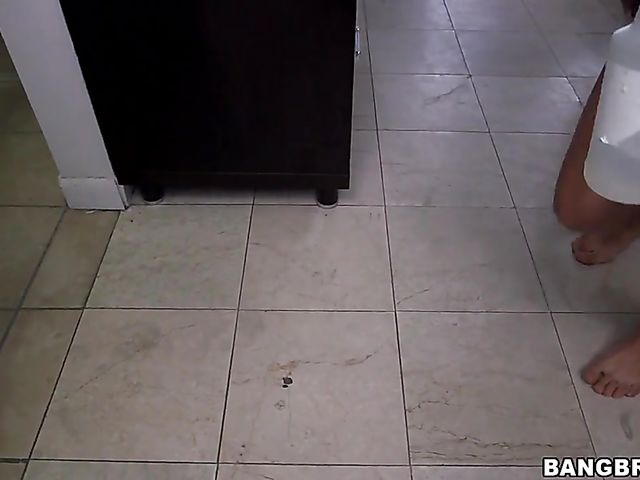 Latina maid Kylie Rogue fucks for money