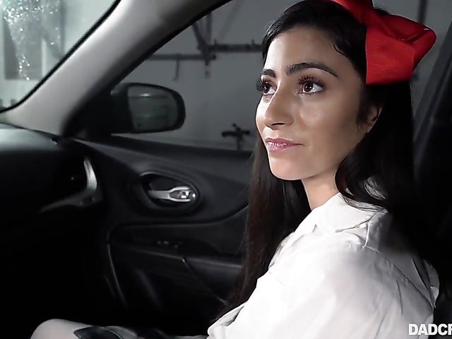 Latina daughter Jasmine Vega gets punished by her stepdad