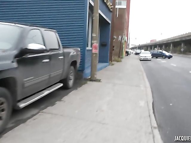 Black fishnet anal with 22-year-old Nina