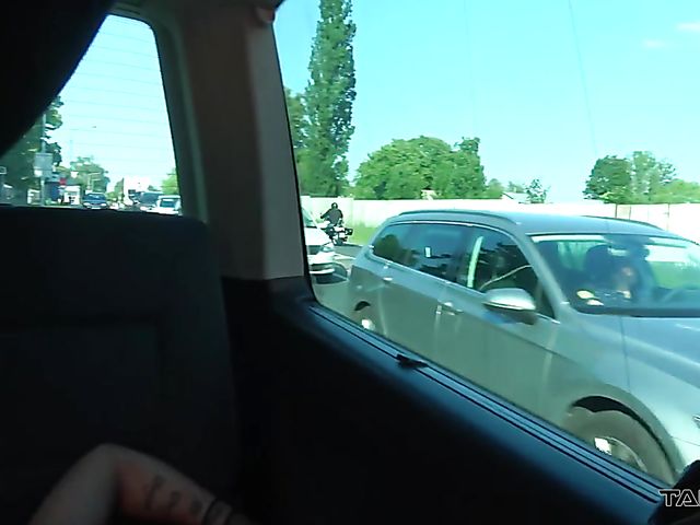 Easy cute model fuck in the backseat
