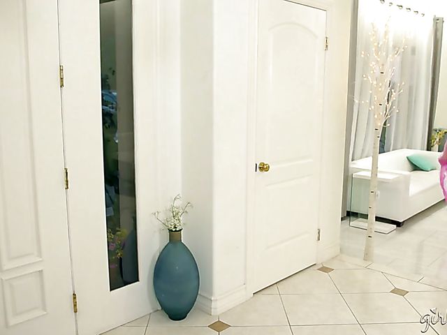 Lyra Law and Elena Koshka lesbian love in the bedroom