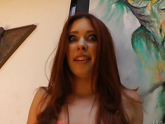 Melody Jordan - Latex camel toe and ass exposure