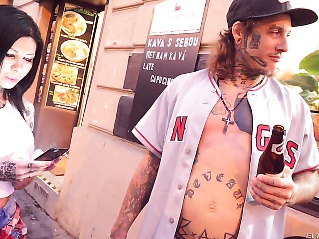 Pink haired anal teen Kira Roller gets some