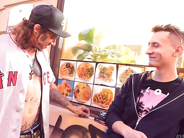 Pink haired anal teen Kira Roller gets some