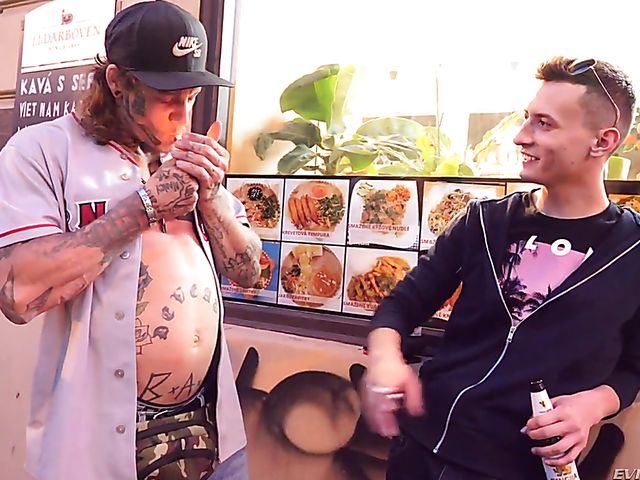 Pink haired anal teen Kira Roller gets some