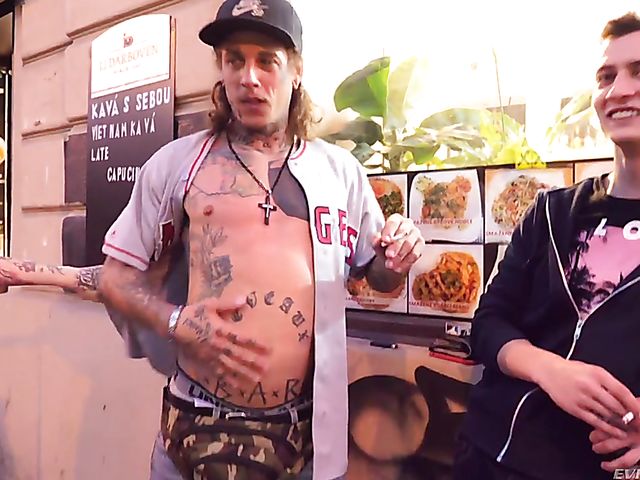 Pink haired anal teen Kira Roller gets some