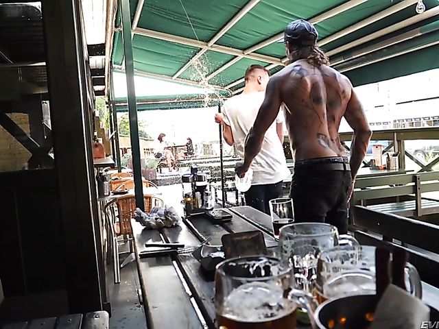 Pink haired anal teen Kira Roller gets some