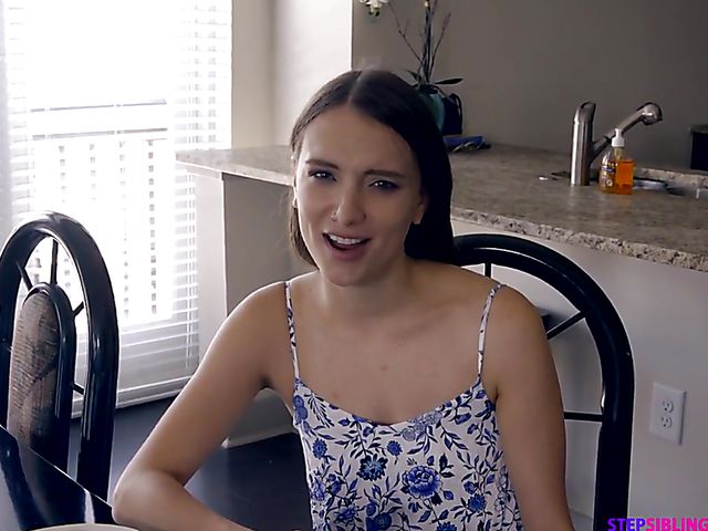 Izzy Lush - POV step brother and sister fuck in the bathroom