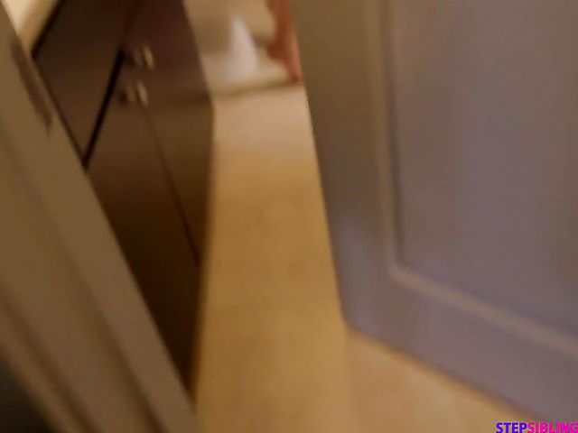 Izzy Lush - POV step brother and sister fuck in the bathroom