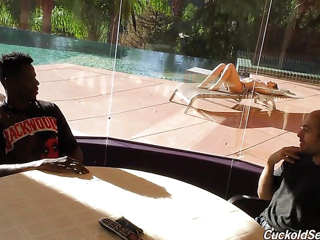 Katrina Jade interracial cuckold with a black prick