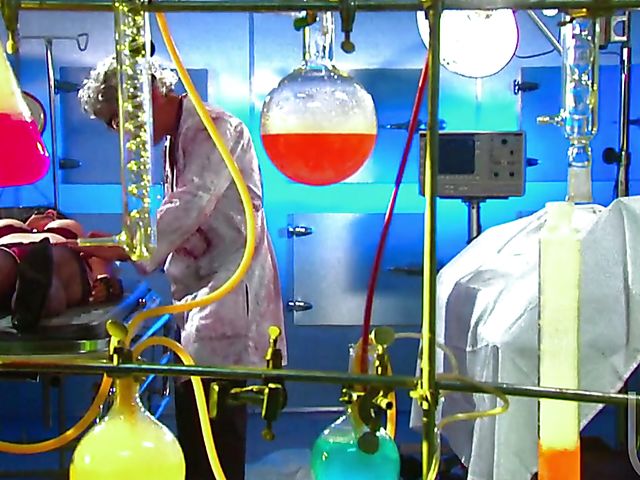 Sarah Vandella and Shawna Lenee threesome with a dirty scientist