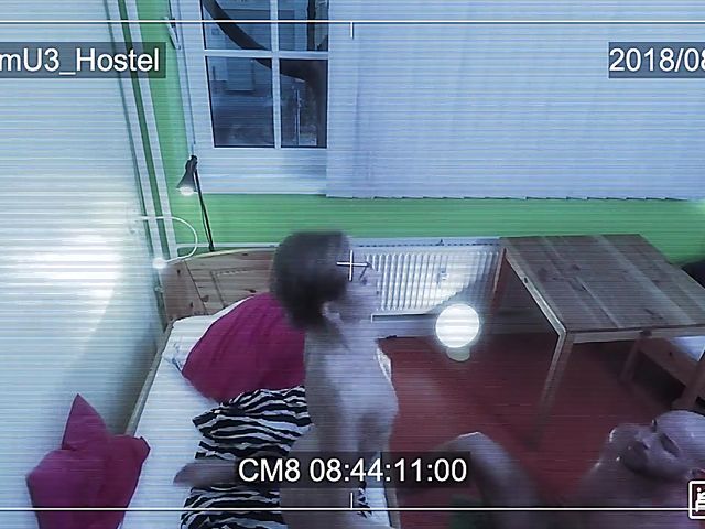 Hot girl Tiffany Tatum gets down and nasty in a hostel