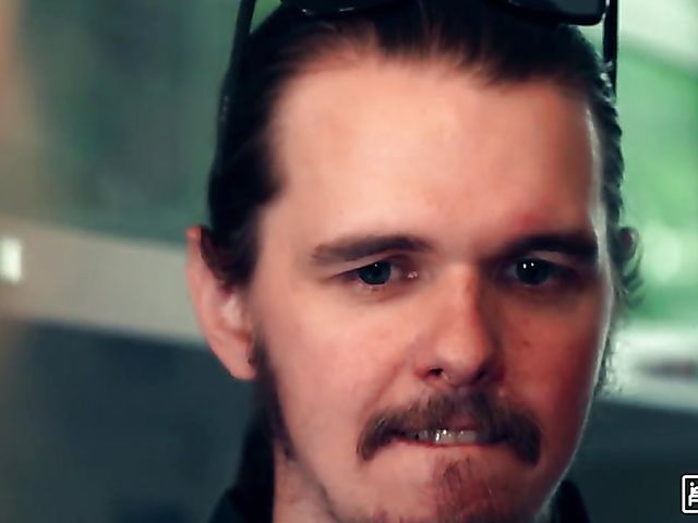 Hot girl Tiffany Tatum gets down and nasty in a hostel