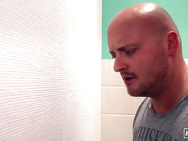 Toilet fuck with shaved blonde Lovita Fate 