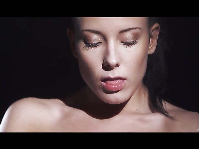 Erotic lesbian action in the dark featuring Emylia Argan and Lexi Layo