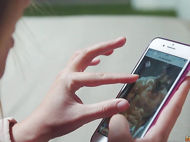 Creamy fuck with Spanish babe Zoe Doll