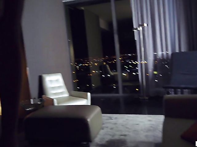 Blonde slut Sophia fucking in the evening