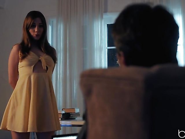 Kayla Paris - Old guy young girl fuck by the fire