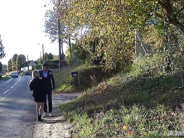 3 on 1 mature DP with 44-year-old Morgane