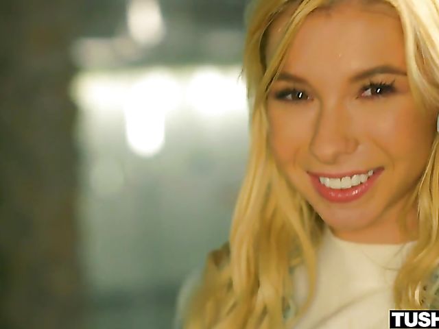 Anal blonde Kenzie Reeves loves that sword