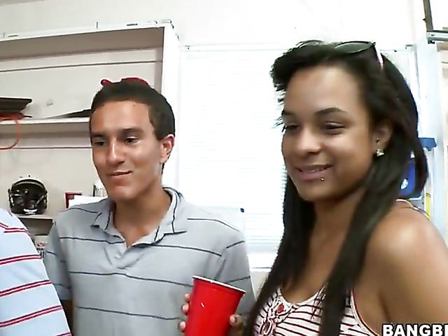 Dorm party with Jada Stevens, Ava Addams and Christy Mack 