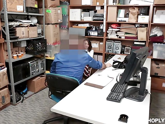 Jasmine Grey - Oriental teen punished for shoplifting