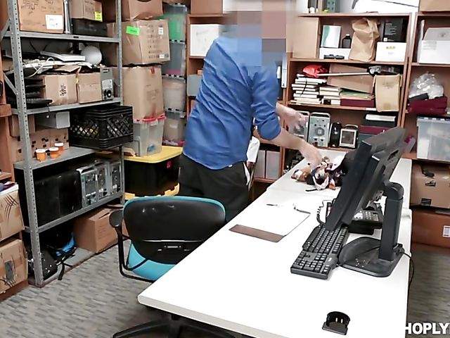 Jasmine Grey - Oriental teen punished for shoplifting