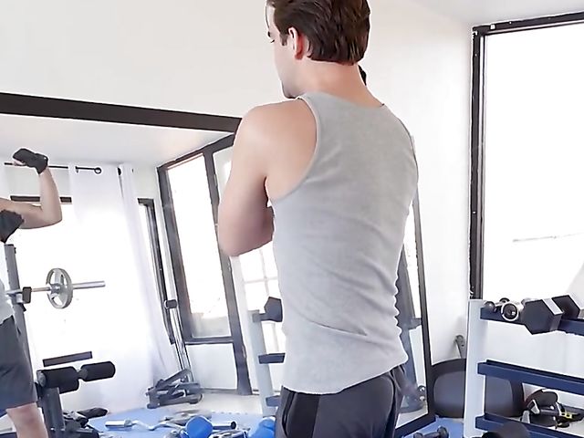 Alexis Fawx - Big booby MILF workout and cock riding 