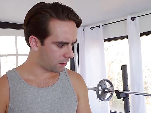 Alexis Fawx - Big booby MILF workout and cock riding 